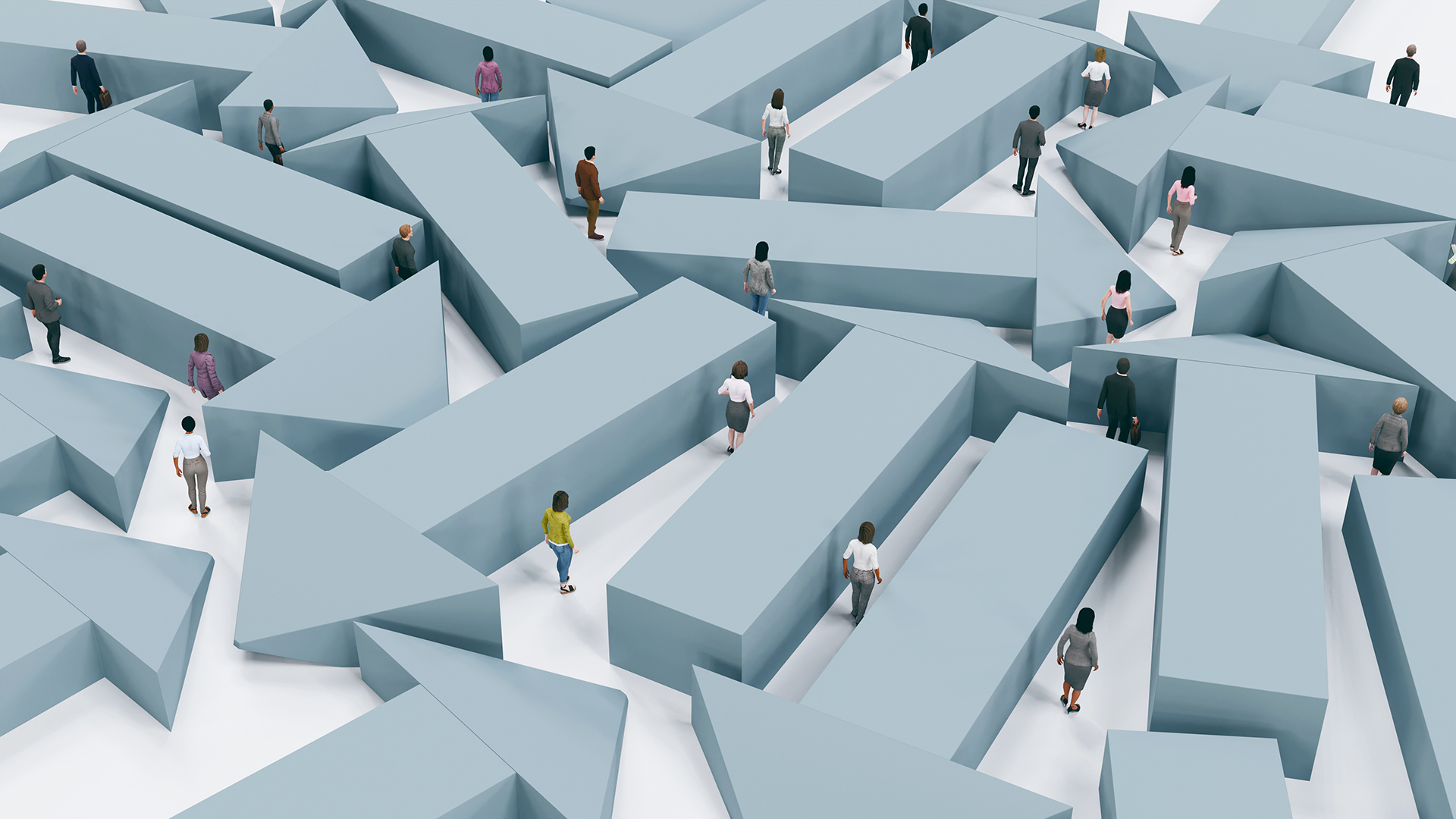 Stellenanzeigen schalten mit Personalwerk: Ihre Agentur für Stellenanzeigen und Recruiting. Arbeitsmarkt-Labyrinth.