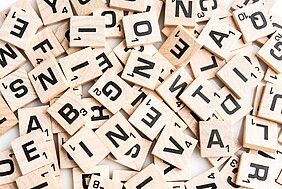 Buchstaben Scrabble